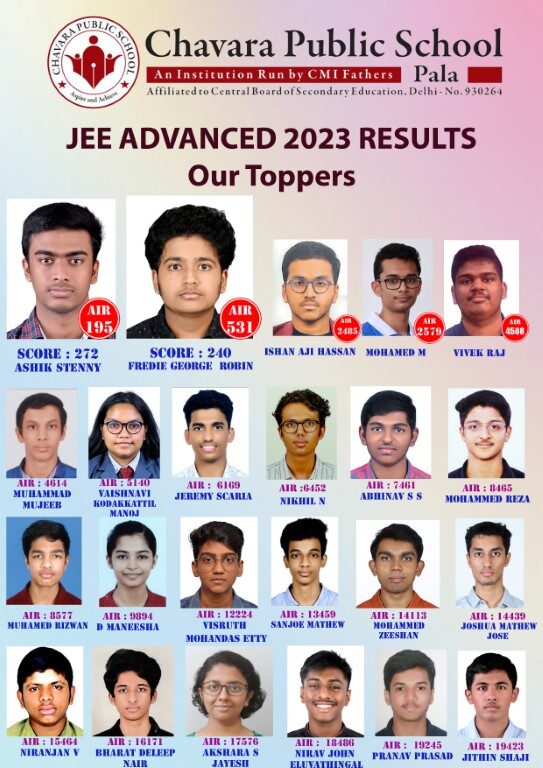 jee-advanced-results-2023-chavara-public-school